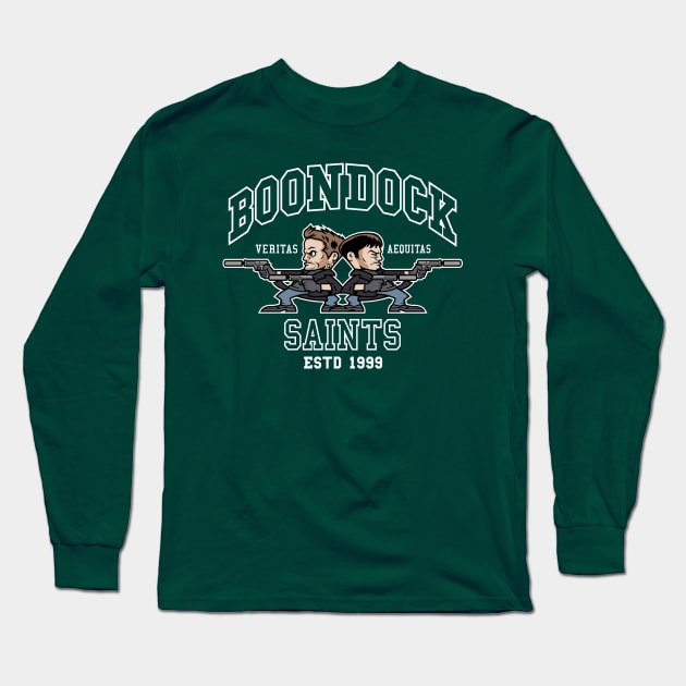 Fighting Saints Long Sleeve T-Shirt by GoodIdeaRyan